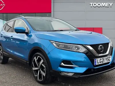 Begagnad Nissan Qashqai N-Motion 158 HK (116 kW) 2021 Blå SUV