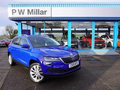 Blue Used 2019 Skoda Karoq SE L SUV | £9,999 (Super price)