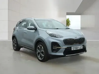 Used Kia Sportage GT-Line 134 HP (98 kW) 2018 Silver SUV
