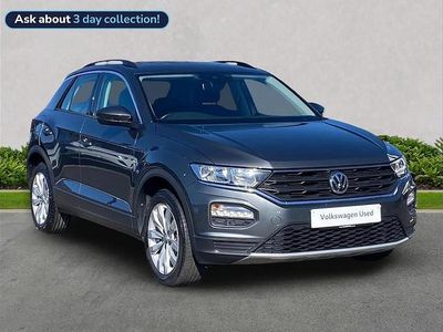 Used VW T-Roc SE 115 HP (84 kW) 2018 Grey SUV