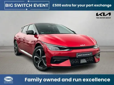 Begagnad Kia EV6 GT-Line S 166 kW (226 HK) 2023 Röd SUV