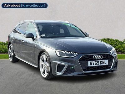 Used Audi A4 S-Line 190 HP (139 kW) 2020 Grey Estate