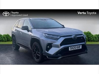 Silver Used 2025 Toyota RAV4 Hybrid Sport SUV | £40,965 (Expensive)