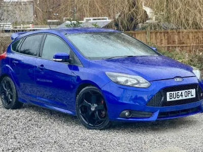 Used Ford Focus ST 250 HP (183 kW) 2014 Blue Hatchback