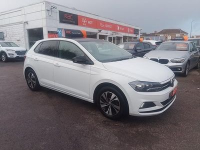 Used VW Polo SE 95 HP (69 kW) 2019 White Hatchback