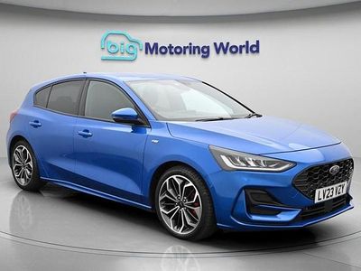 Used Ford Focus ST-Line X 125 HP (91 kW) 2023 Blue Hatchback
