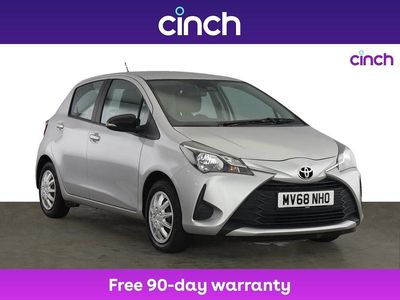 Silver Used 2018 Toyota Yaris Active Hatchback | £8,249 (Fair price)