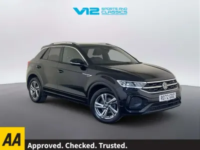 Used VW T-Roc R-line 150 HP (110 kW) 2022 Black SUV