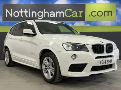 Used BMW X3 150 HP (110 kW) 2014 White SUV