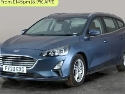 Käytetty Ford Focus Zetec 125 HP (91 kW) 2020 Sininen Farmari