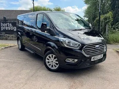 Used Ford Tourneo Titanium 130 HP (95 kW) 2022 Black MPV