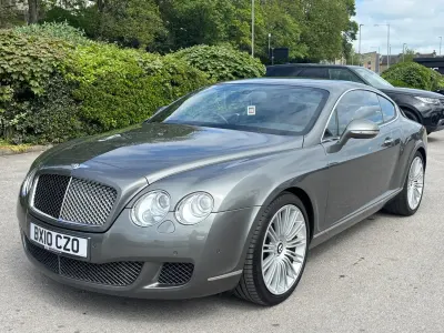 Used Bentley Continental 600 HP (441 kW) 2010 Grey Coupe