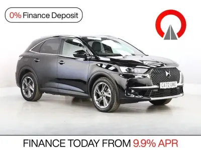 Usado DS Automobiles DS7 Crossback Rivoli 225 CV (165 kW) 2022 Negro SUV