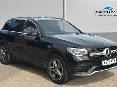 Used Mercedes GLC300e AMG line 320 HP (235 kW) 2022 Black SUV