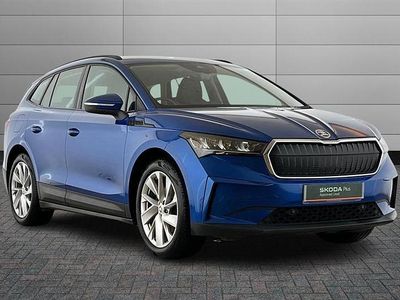 Blue Used 2021 Skoda Enyaq iV ecoSuite SUV | £14,590 (Fair price)
