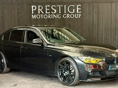 Begagnad BMW 335 M Sport 2017 Svart Sedan