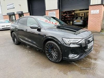 Used Audi e-tron S-Line 300 kW (408 HP) 2020 Black SUV