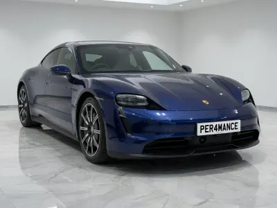 Used Porsche Taycan Performance Package 11 kW (15 HP) 2023 Blue Sedan