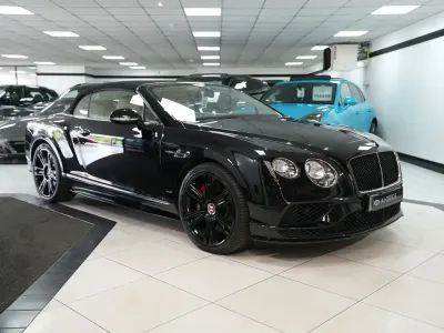 Used Bentley Continental GT Convertible Mulliner 2016 Black Cabriolet