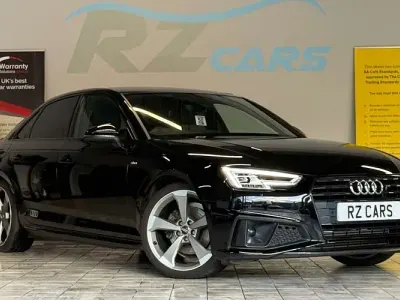 Used Audi A4 Black Edition 150 HP (110 kW) 2019 Black Sedan