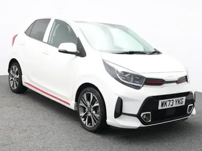 Used Kia Picanto GT-Line 2023 Clear white Hatchback