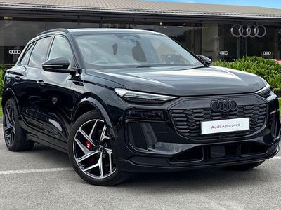 Black Used 2024 Audi SQ6 e-tron Advanced SUV | £58,990