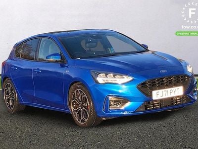 Blue Used 2020 Ford Focus ST-Line X Hatchback | £15,499 (Fair price)
