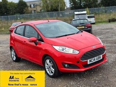 Red Used 2014 Ford Fiesta Zetec Hatchback | £3,788 (Good price)