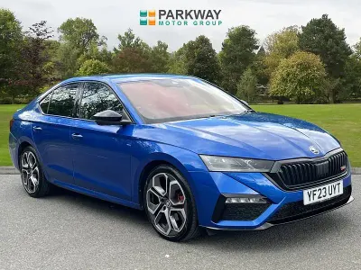 Used Skoda Octavia vRS 116 HP (85 kW) 2023 Blue Hatchback