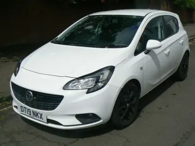 Used Vauxhall Corsa 75 HP (55 kW) 2019 White Hatchback