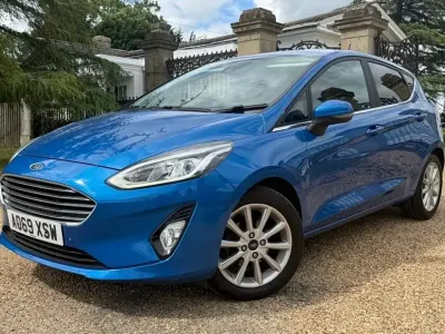 Used Ford Fiesta Titanium 2020 Blue Hatchback
