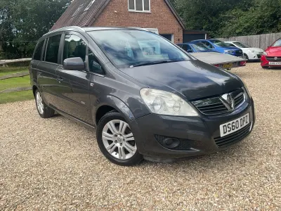 Used Vauxhall Zafira Design Edition 140 HP (102 kW) 2010 Grey MPV