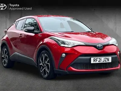 Used Toyota C-HR Design 122 HP (89 kW) 2021 Red SUV