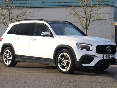 White Used 2022 Mercedes GLB200 AMG Line Premium Plus SUV | £27,945 (Fair price)