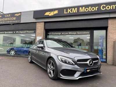 Grey Used 2017 Mercedes C250 AMG Line Premium Plus Coupe | £17,495 (A bit pricey)