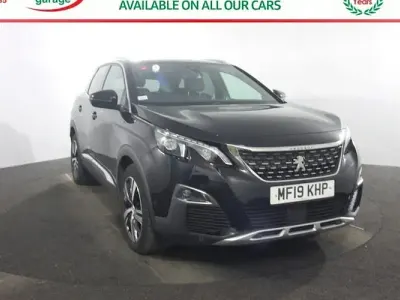 Used Peugeot 3008 GT-line 131 HP (96 kW) 2019 Black SUV