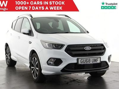 White Used 2018 Ford Kuga ST-Line SUV | £14,199 (A bit pricey)
