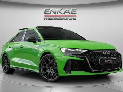 New Audi RS3 Business 400 HP (294 kW) 2025 Green Sedan