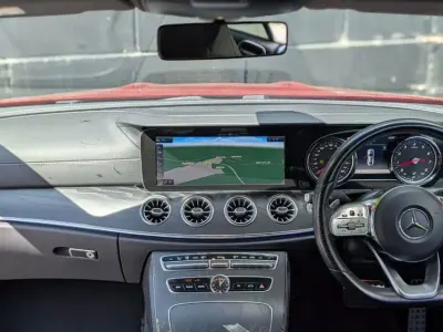 Used Mercedes E300 AMG line 2019 Red Coupe