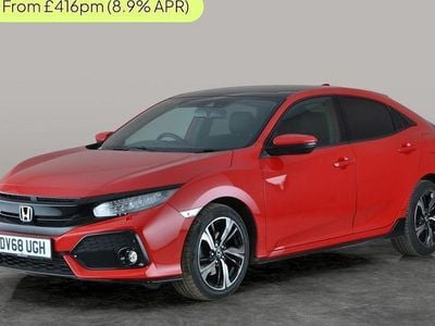 Used Honda Civic Sport Plus 182 HP (133 kW) 2018 Red Hatchback