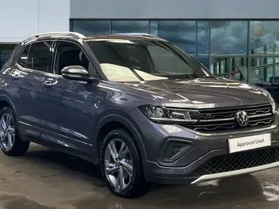 Used VW T-Cross R-line 150 HP (110 kW) 2024 Smokey grey metallic SUV