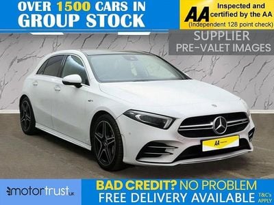 Used Mercedes A35 AMG Premium Plus 2019 White Hatchback