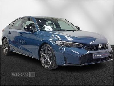 Used Honda Civic Sport 2025 Blue Hatchback