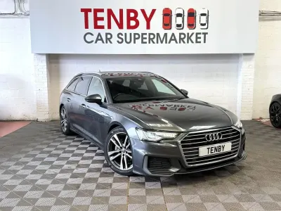 Used Audi A6 S-Line 204 HP (150 kW) 2019 Grey Estate