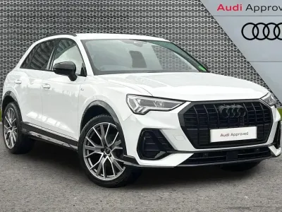Used Audi Q3 Black Edition 150 HP (110 kW) 2024 White SUV