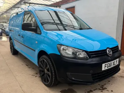 Used VW Caddy 102 HP (75 kW) 2011 Blue MPV