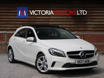 Used Mercedes A200 Premium Plus 2017 White Hatchback