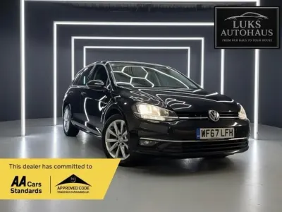 Second-hand VW Golf VII GT 150 CP (110 kW) 2017 Negru Hatchback