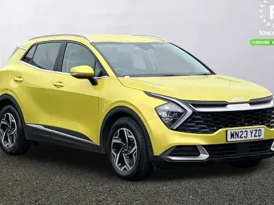 Used Kia Sportage 150 HP (110 kW) 2023 Yellow SUV