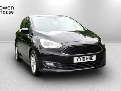 Begagnad Ford C-MAX Zetec 100 HK (73 kW) 2016 Svart Minibuss